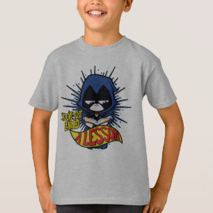 Camiseta Os titã adolescentes vão! O corvo de   "aprendeu