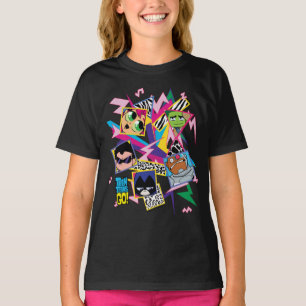 Camiseta Os titã adolescentes vão! os anos 90 retros de