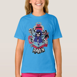 Camiseta Os titã adolescentes vão! poderes demoníacos do