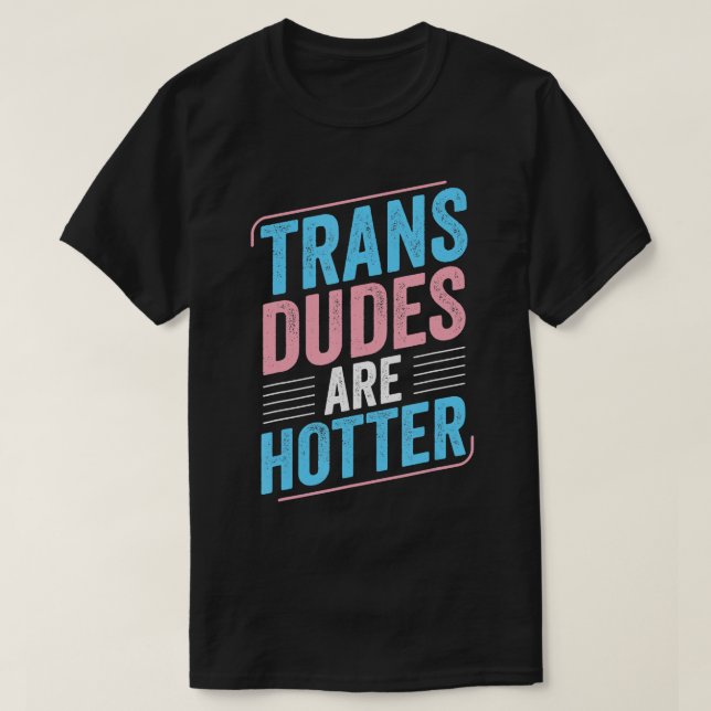 Camiseta Os Trans Dues São LGB Transgênero De Prioridade Tr (Frente do Design)