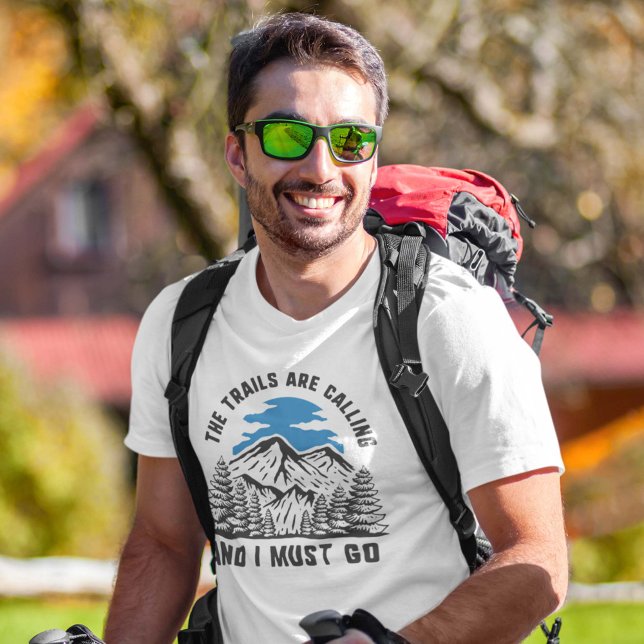 Camiseta Os Trilhos Estão Chamando De Camisa-T (Criador carregado)