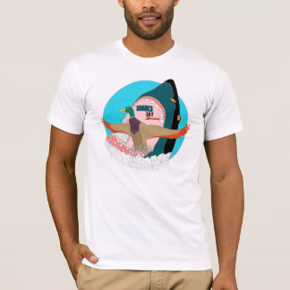Camiseta Os tubarões comem patos!