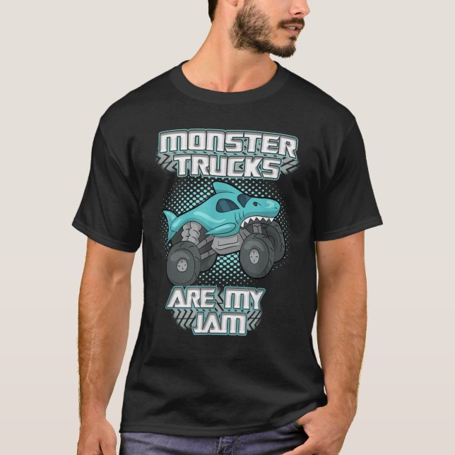 Camiseta Os Tubarões Monstros São O Meu Emperramento (Frente)