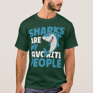 Camiseta Os Tubarões-Tambor São As Minhas Pessoas Favoritas