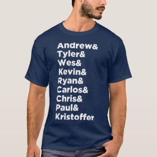 Camiseta Os últimos tipos de jantes natalinos