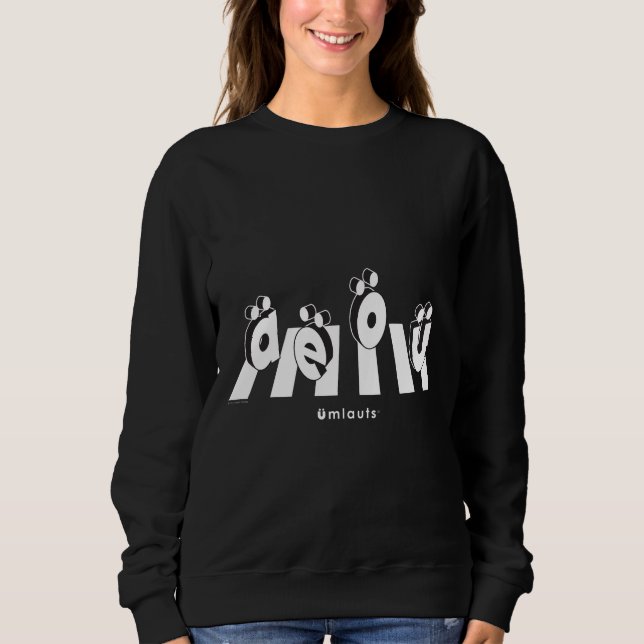Camiseta “Os Umlauts: Cruzando Fronteiras” (Frente)