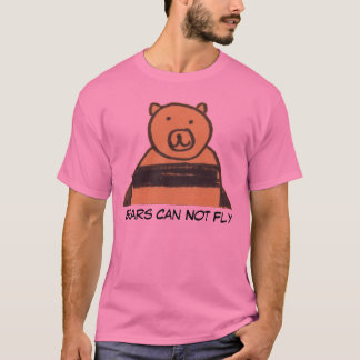 Camiseta Os ursos básicos não podem voar