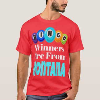 Camiseta Os Vencedores Do Bingo São Da Noite De Jogo Engraç