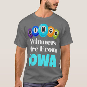Camiseta Os Vencedores Do Bingo São Do Bingo Da Noite De Um