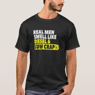 Camiseta Os Verdadeiros Cattleman Cheiram A Vaca Diesel
