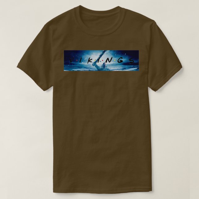 Camiseta Os Vikings 1 (Frente do Design)