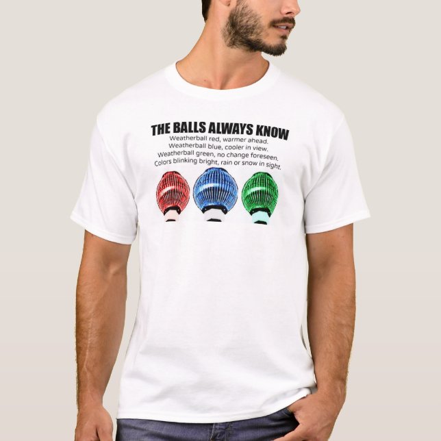 Camiseta Os Weatherbolas Sempre Sabem (Frente)