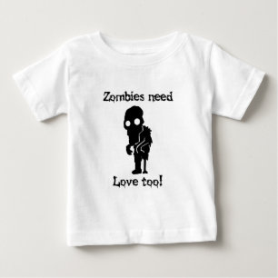Camiseta Os zombis precisam o amor demasiado