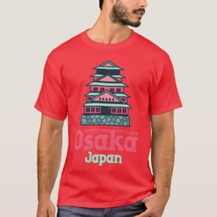 Camiseta Osaka Japão Cidade Vintage retrô