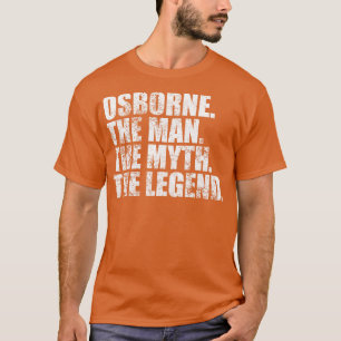 Camiseta Osborne Família Nome Osborne sobrenome Osborne Osb