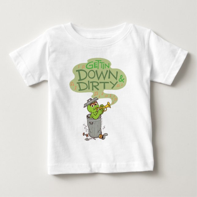 Camiseta Oscar, o Grouch | Descer e Sujar (Frente)