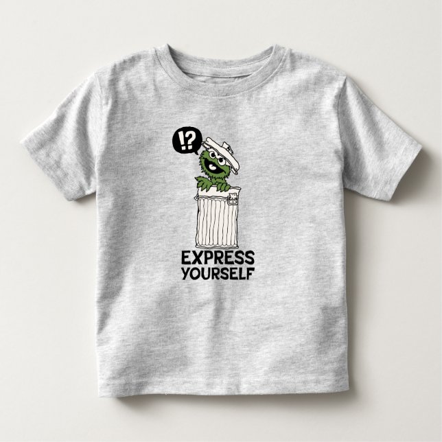 Camiseta Oscar, o Grouch Expresse-se (Frente)