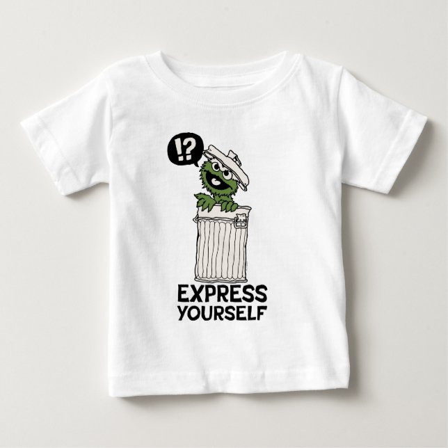Camiseta Oscar, o Grouch Expresse-se (Frente)