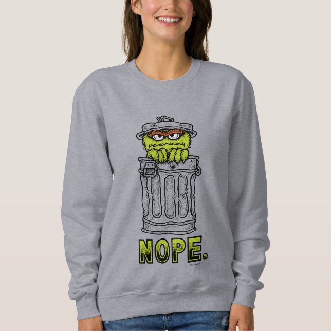 Camiseta Oscar, o Grouch - Não. (Frente)