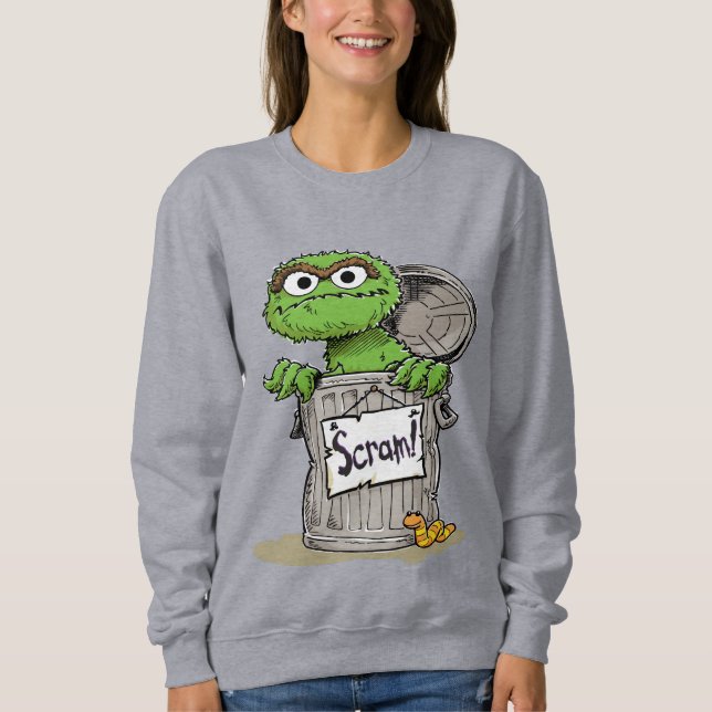 Camiseta Oscar, o Grouch Scram (Frente)
