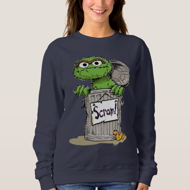 Camiseta Oscar, o Grouch Scram (Frente)