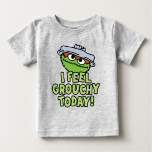 Camiseta Oscar, o Grouch   Sinto-Me Agitada Hoje!