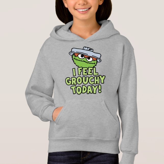 Camiseta Oscar, o Grouch | Sinto-Me Agitada Hoje! (Frente)
