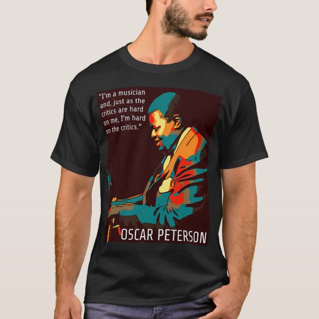 Camiseta Oscar Peterson (Frente)