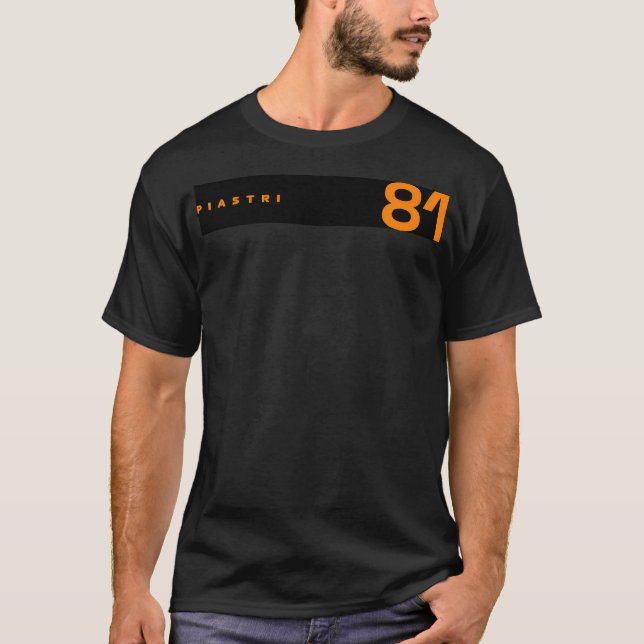 Camiseta Oscar Piastrin 81 Moderno (Frente)