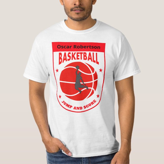 Camiseta Oscar Robertson BASKETBALL (Frente)
