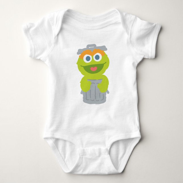 Camiseta Oscar the Grouch Baby (Frente)