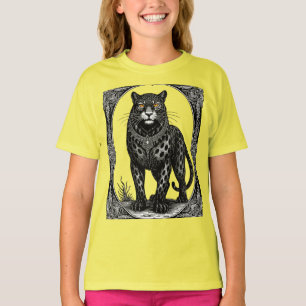 Camiseta Ose Ars Goetia Demônio Leopardo