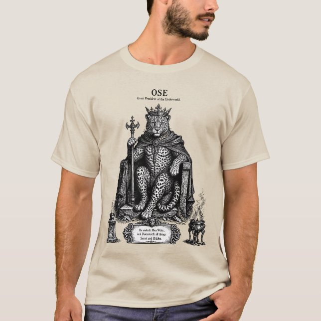 Camiseta Ose do Trono da Meia-Noite (Frente)
