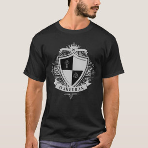 Camiseta O'Sheeran Mafia Logo Manga Curta Masculin
