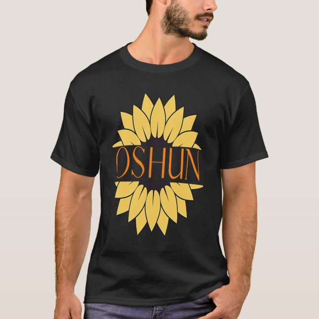 Camiseta Oshun Soul Deusa da Divindade Feminindade e Lov (Frente)