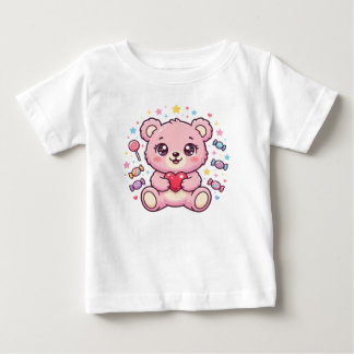Camiseta Osito Kawaii Cariñosito