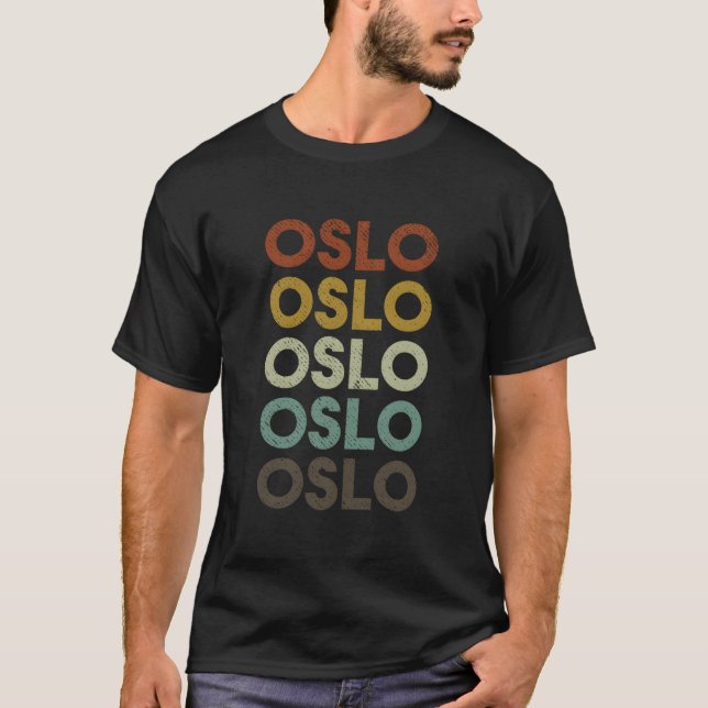 Camiseta Oslo Noruega (Frente)