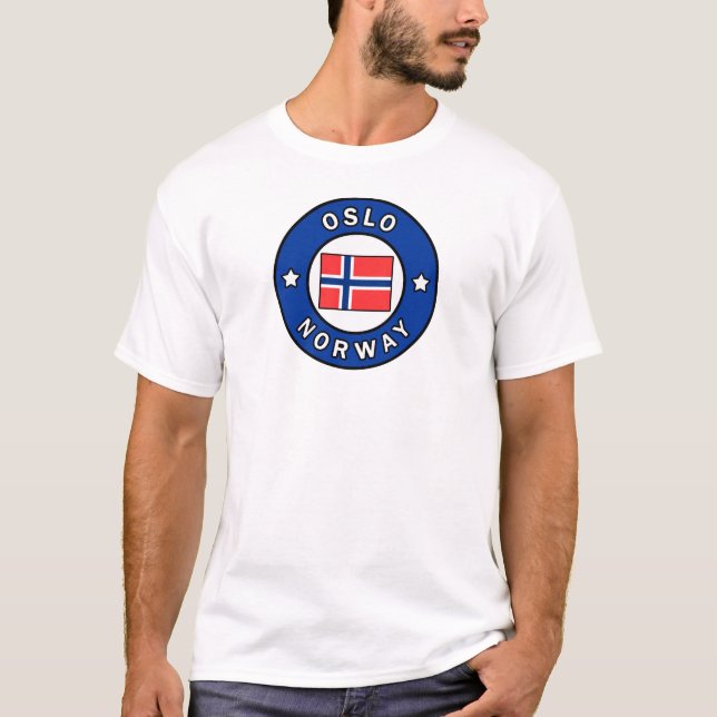 Camiseta Oslo Noruega (Frente)