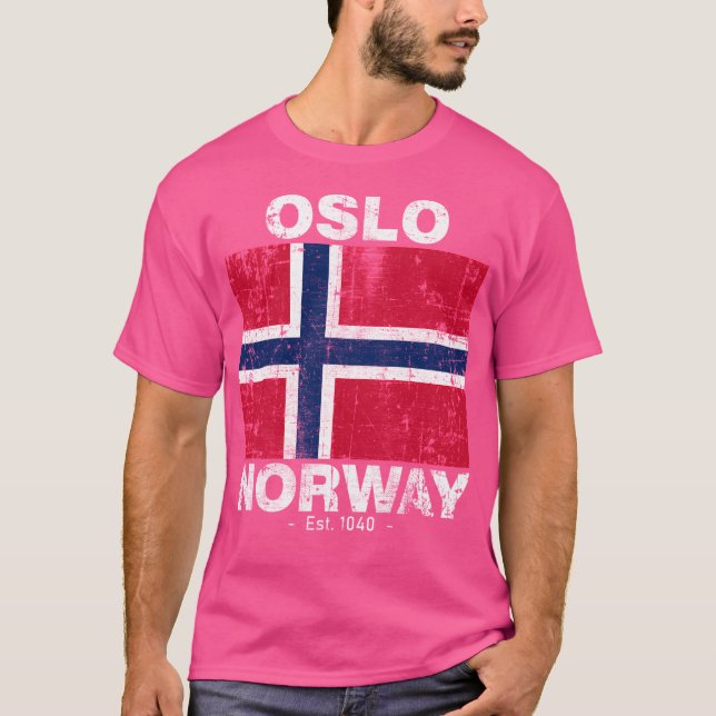 Camiseta Oslo Noruega (Frente)
