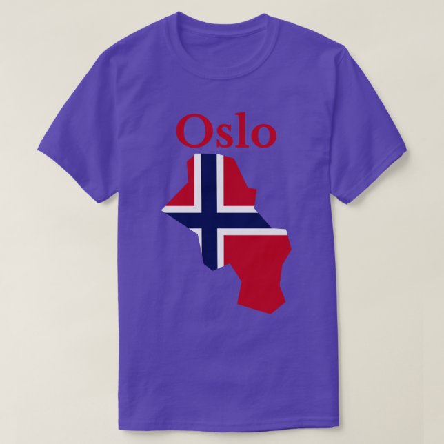 Camiseta Oslo (Noruega) (Frente do Design)