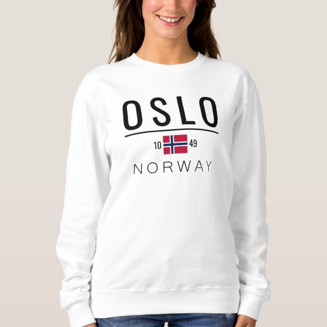 Camiseta Oslo Noruega 1049 (Frente)