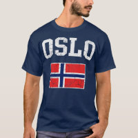 Oslo Noruega Bandeira Noruega Norge