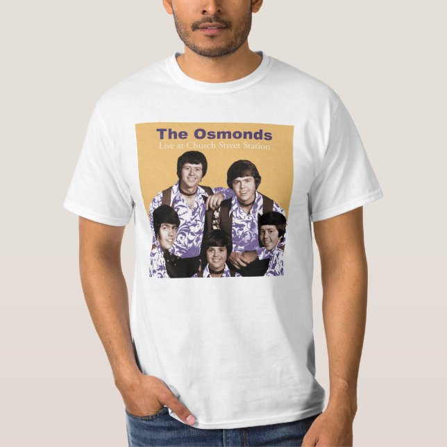 Camiseta Osmonds engraçado (Frente)