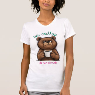 Camiseta Oso y taza de café