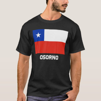Camiseta Osorno Republica Chile Flag Emblem Bandera