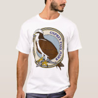 Osprey (falcão de peixes) com captura-m
