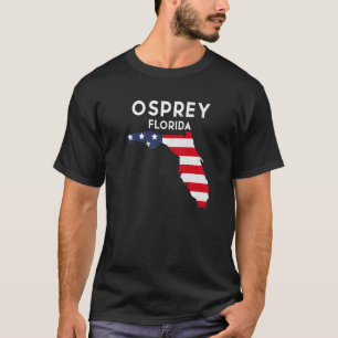 Camiseta Osprey Florida EUA State America Viagem Floridian