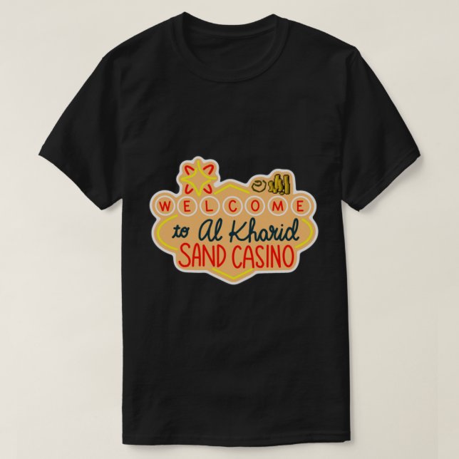 Camiseta OSRS Al Kharid Sand Casino (Frente do Design)