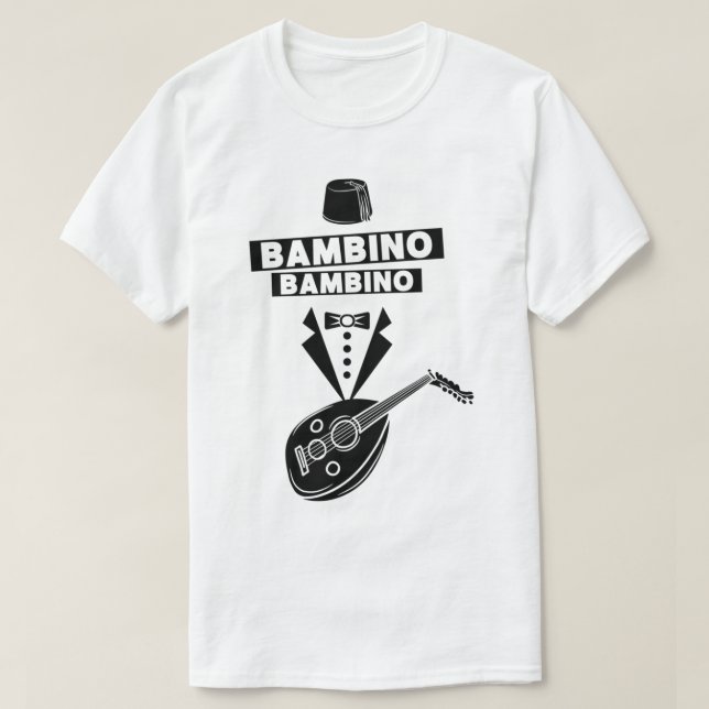 Camiseta Oss 117 Bambino Song (Frente do Design)