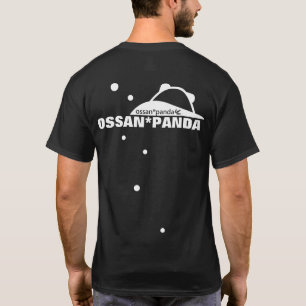 Camiseta Ossan*Panda com suvenir de neve